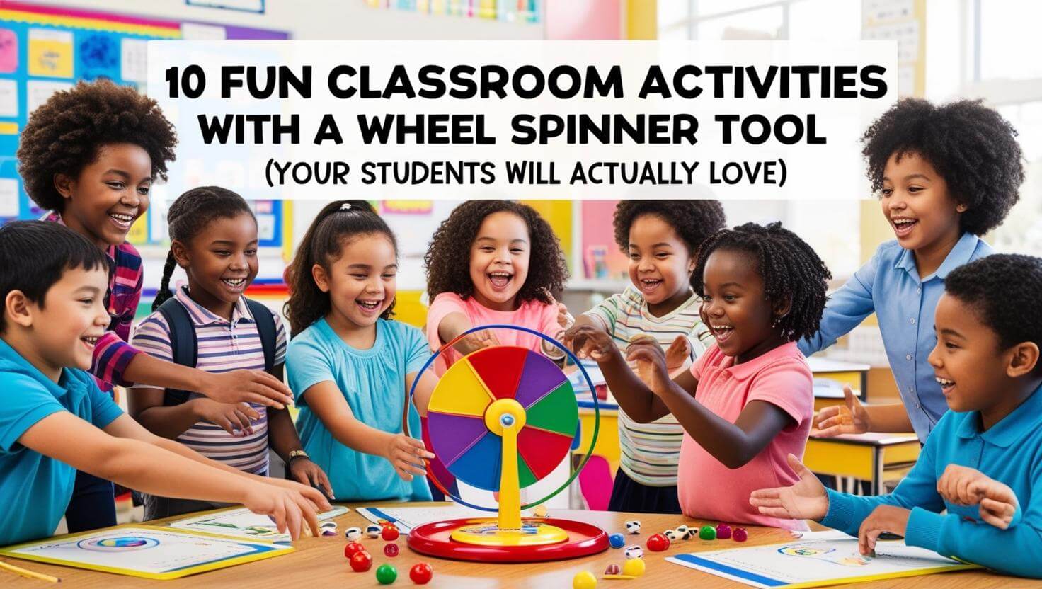 10 Fun Classroom Activities with a Wheel Spinner Tool (Kids Actually Look Forward To These!)